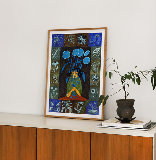 Blume Art Print
