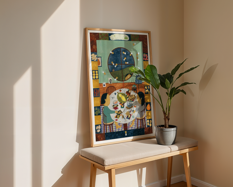 Nineteen Art Print
