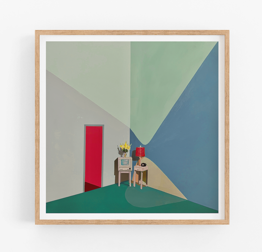 Light Corner Art Print