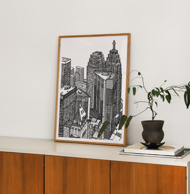 Birds View 2 Art Print