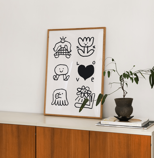 Daydreams I Art Print