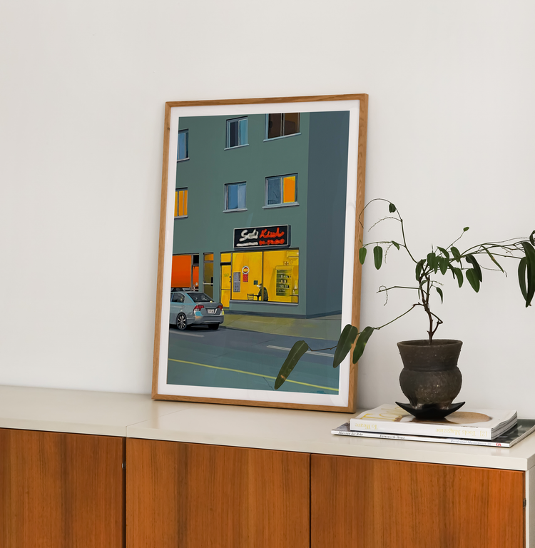 Open Art Print