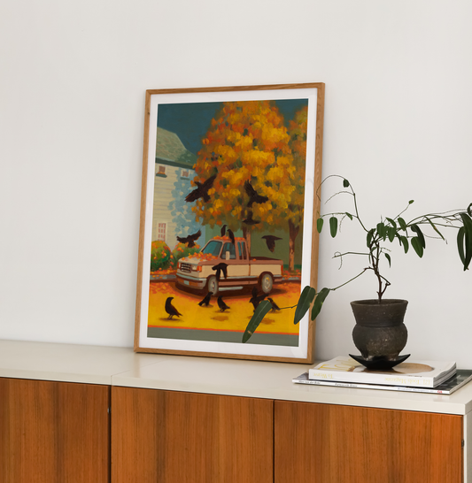 Usual Spot Art Print