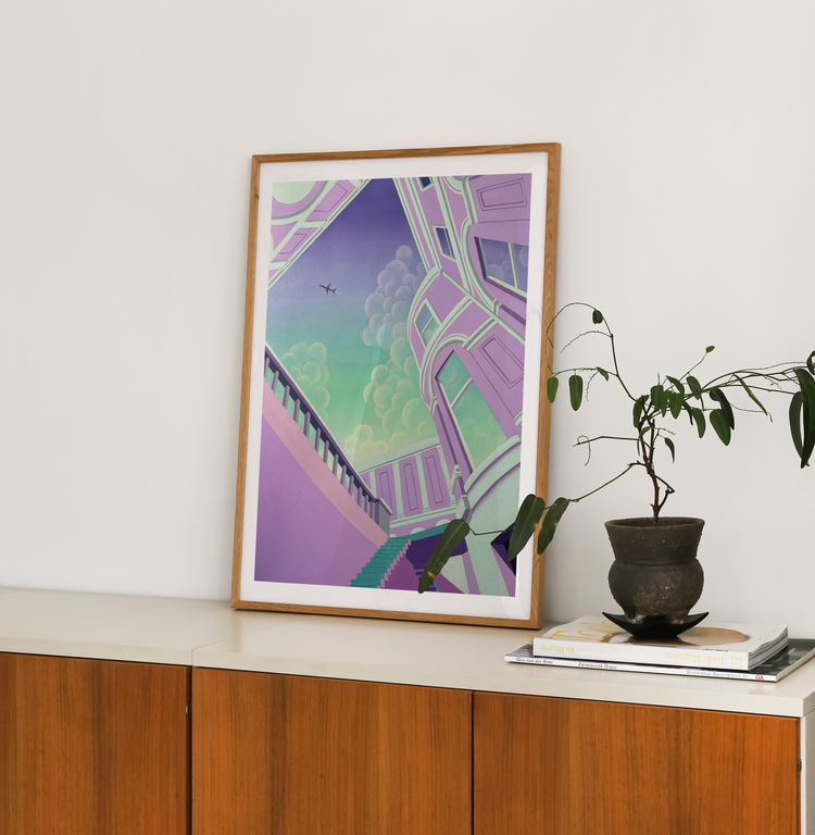 Hightail Art Print