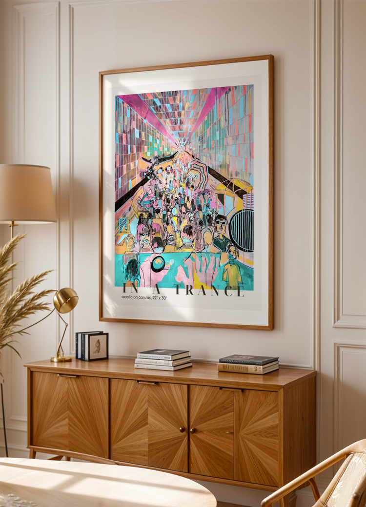 In A Trance Art Print