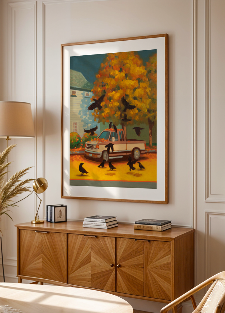 Usual Spot Art Print