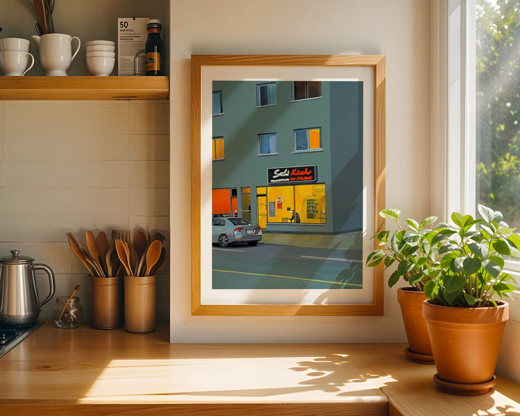 Open Art Print