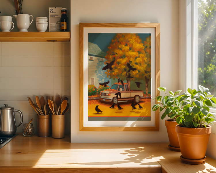 Usual Spot Art Print