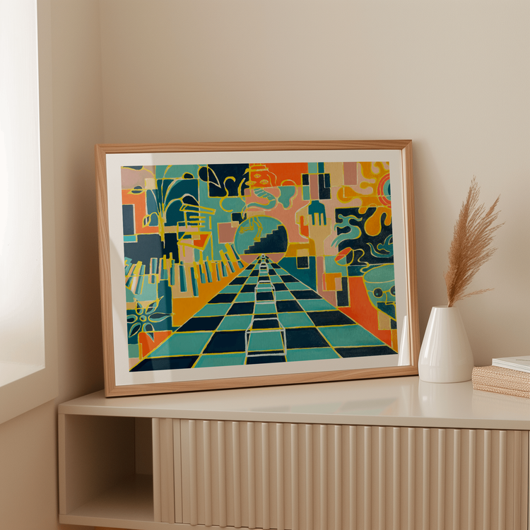 The Game Art Print