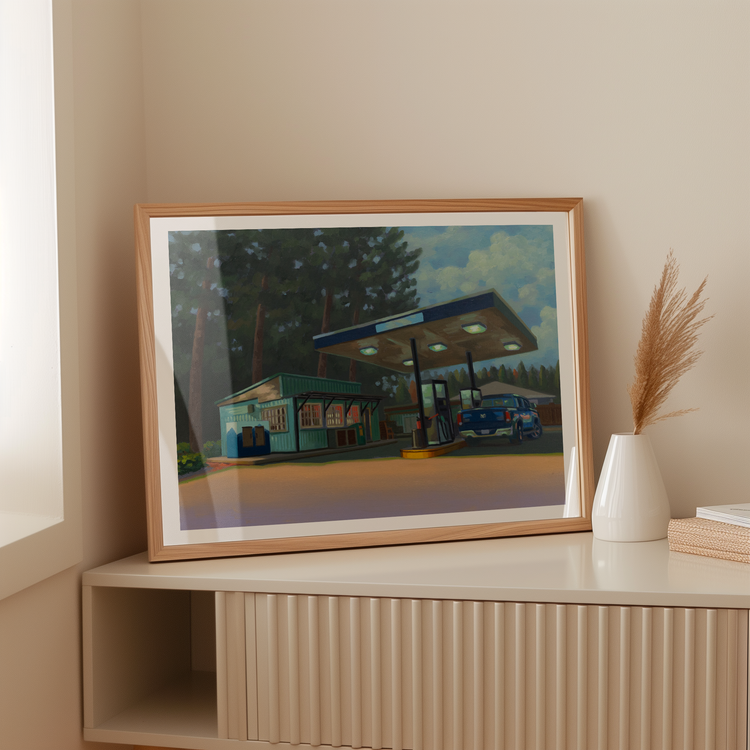 Divided Interval Art Print