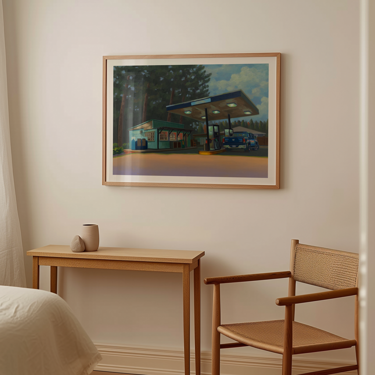 Divided Interval Art Print