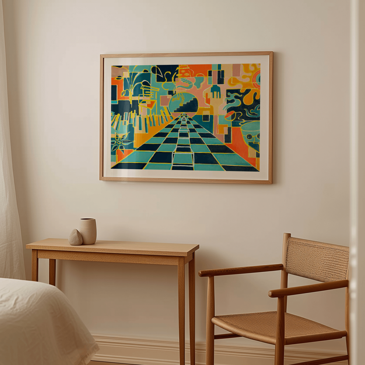 The Game Art Print