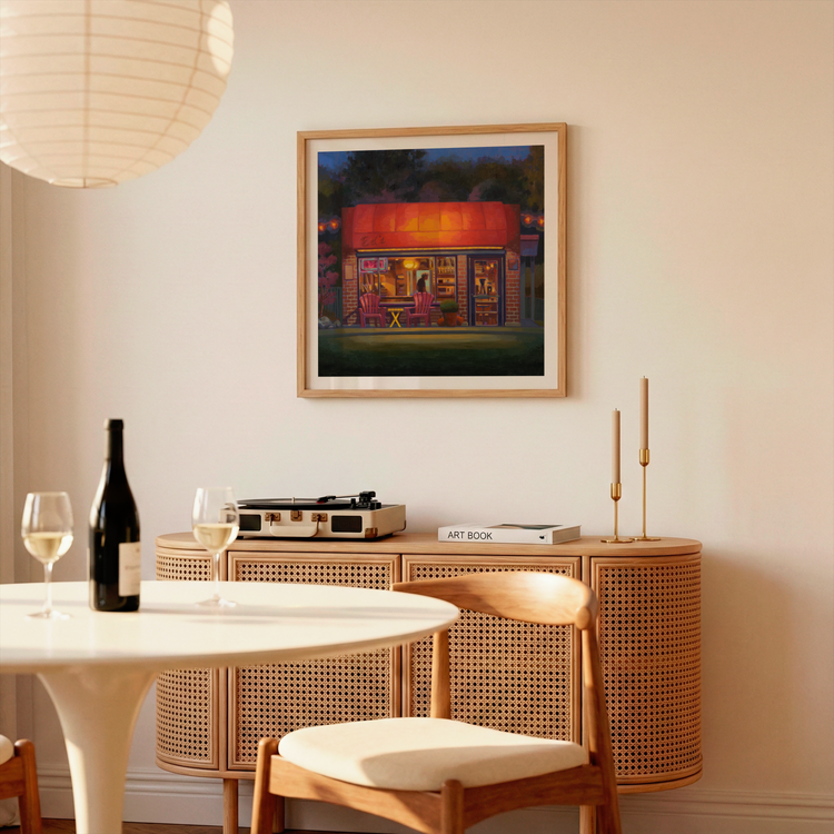 Inhabited Silence Art Print