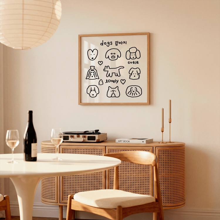 Dogs Art Print