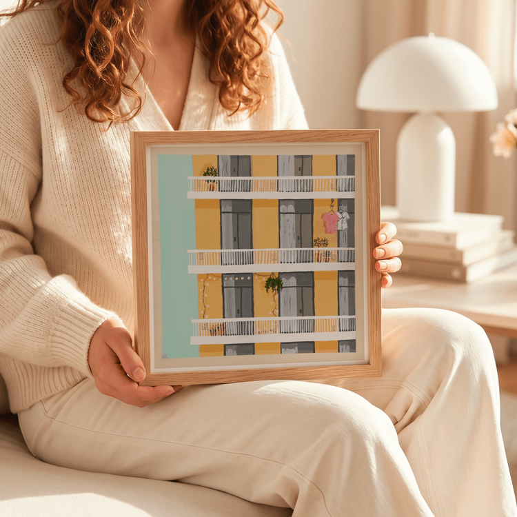Laundry Day Art Print