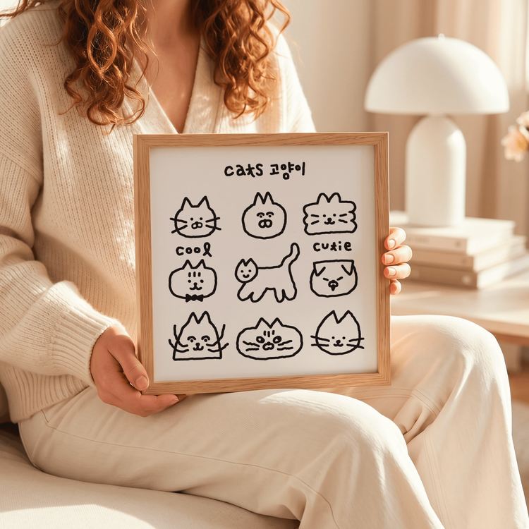 Cats Art Print