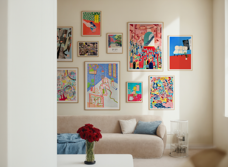 A Guide to Human Emotions Art Print