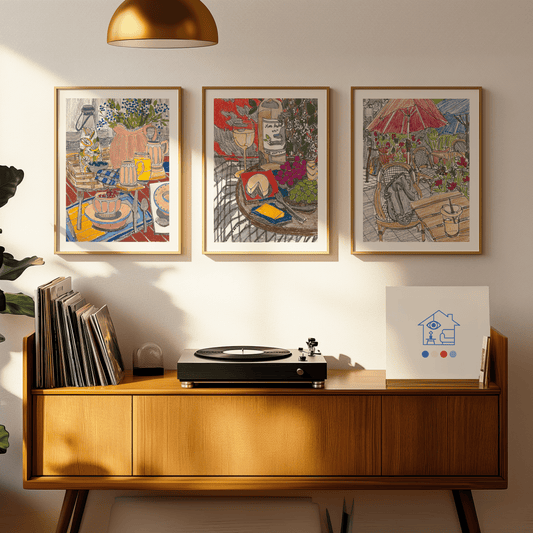 3 Print Wall Art Set - Anastasia Grigoryeva