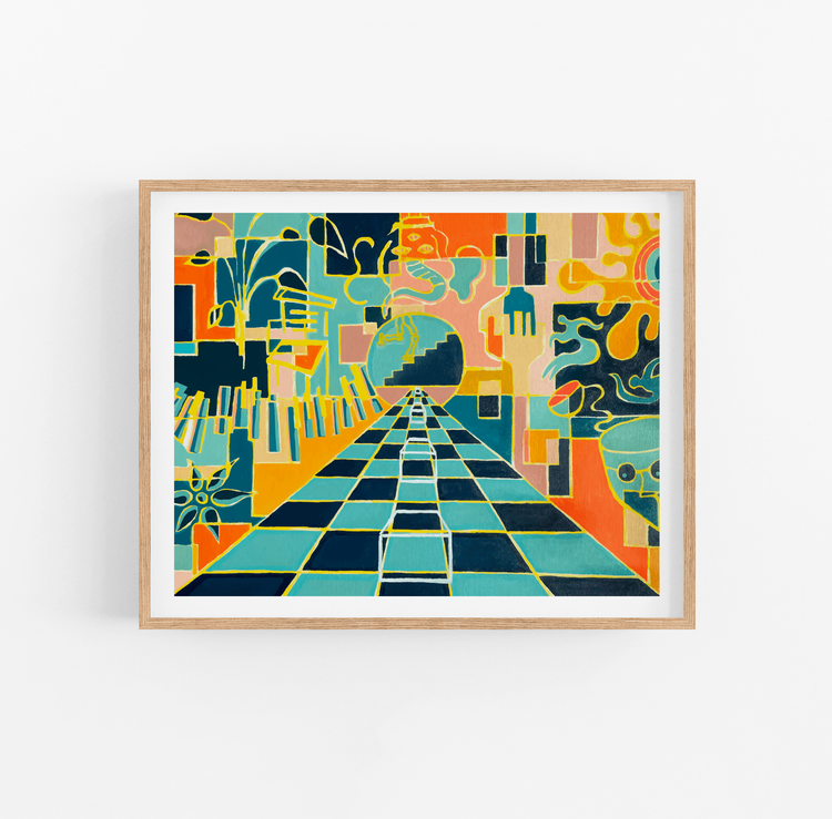 The Game Art Print