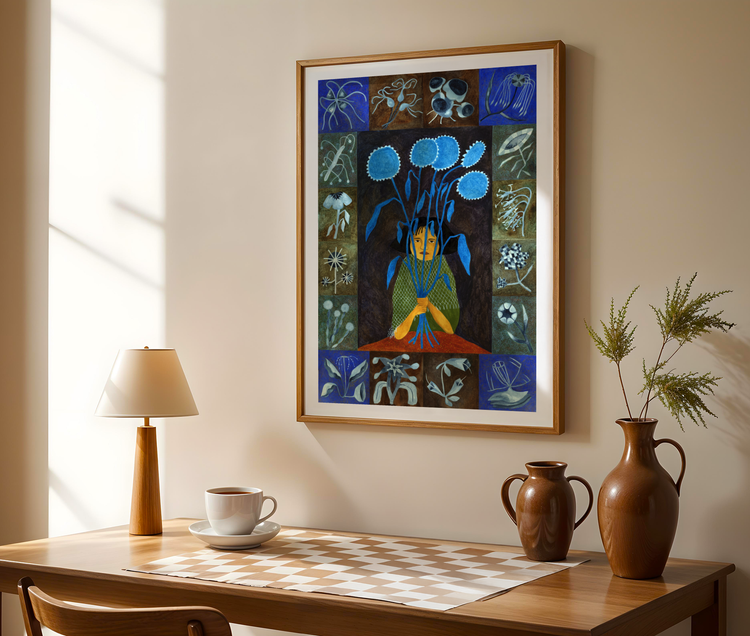 Blume Art Print