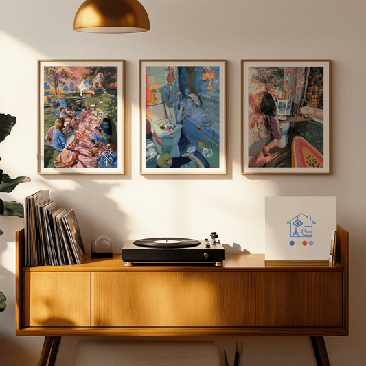 3 Print Wall Art Set - Emma Chlumecky