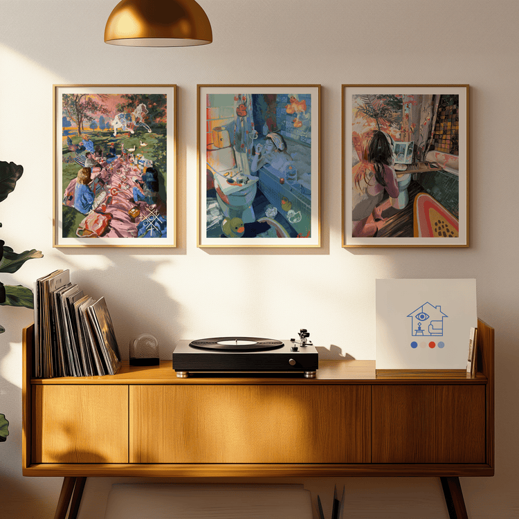 3 Print Wall Art Set - Emma Chlumecky