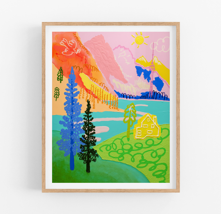 8 Print Gallery Wall Art Set - Home