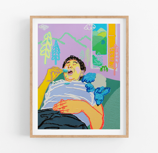 Popsicles Art Print