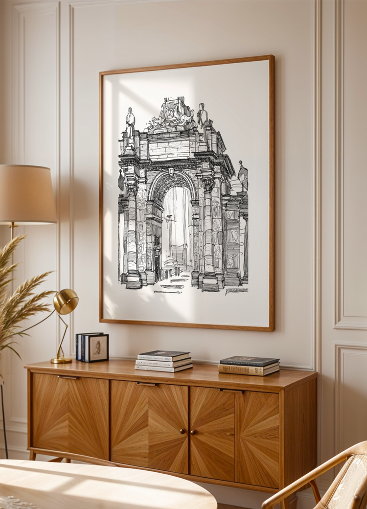 Exhibition Art Print