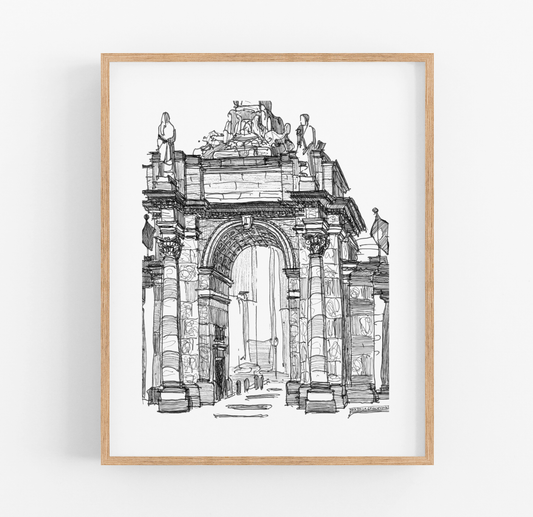 Exhibition Art Print
