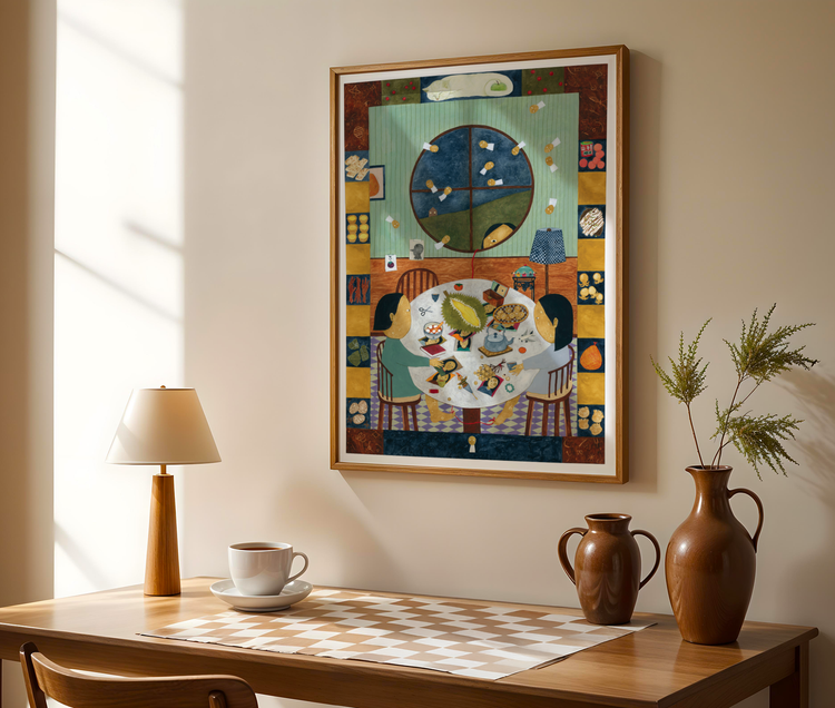 Nineteen Art Print