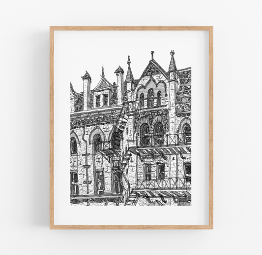 Gooderham Building Art Print