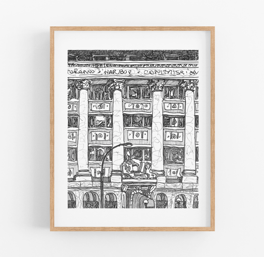 Harbour 60 Art Print