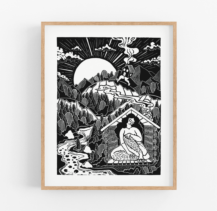 8 Print Gallery Wall Art Set - Home