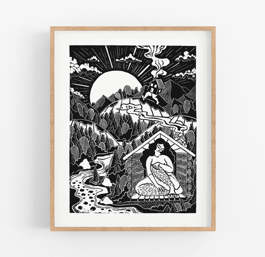 Homebodies 2 Art Print