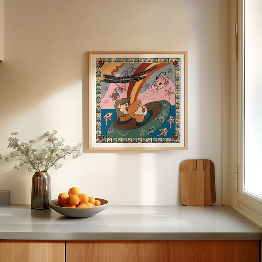 ‘Nothing Else Matters Because I’ve Seen It All With You’ Art Print