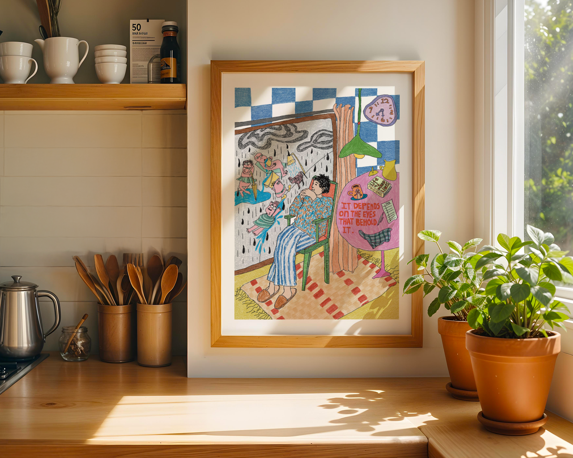 It Depends on the Eyes that Behold it Art Print
