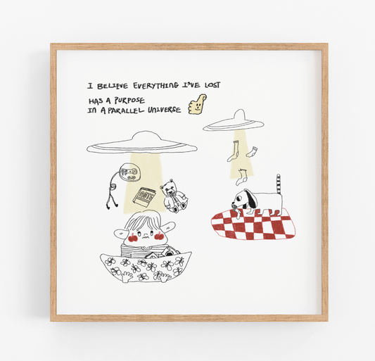 Parallel Universe Art Print