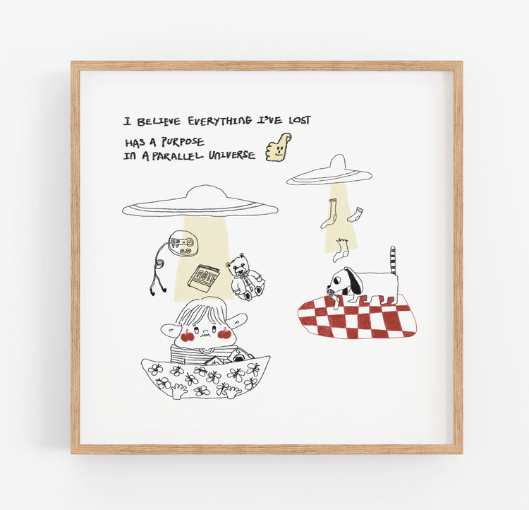 Parallel Universe Art Print