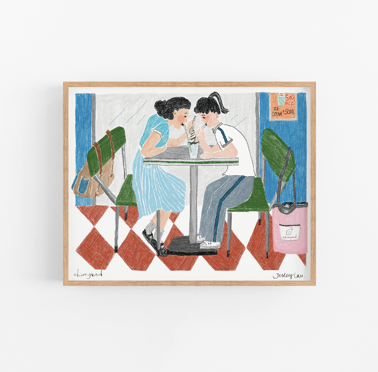 Unfiltered Friendship Art Print