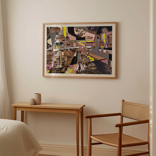 PLUMS Art Print