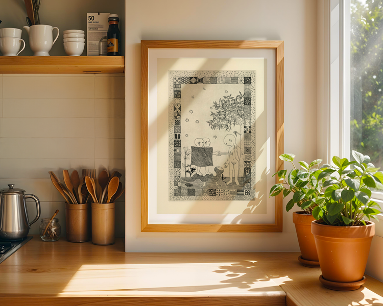 Stab Art Print