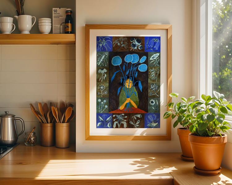 Blume Art Print