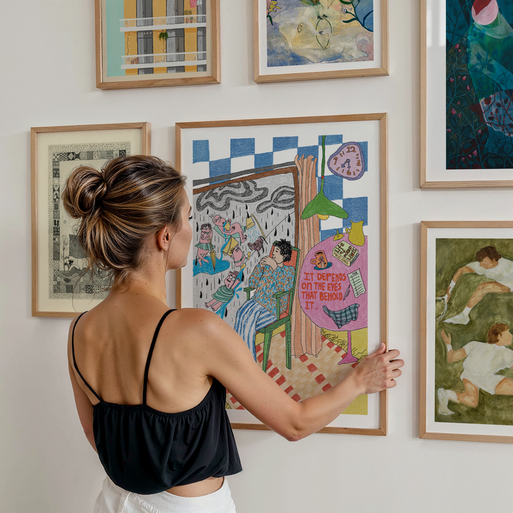 It Depends on the Eyes that Behold it Art Print