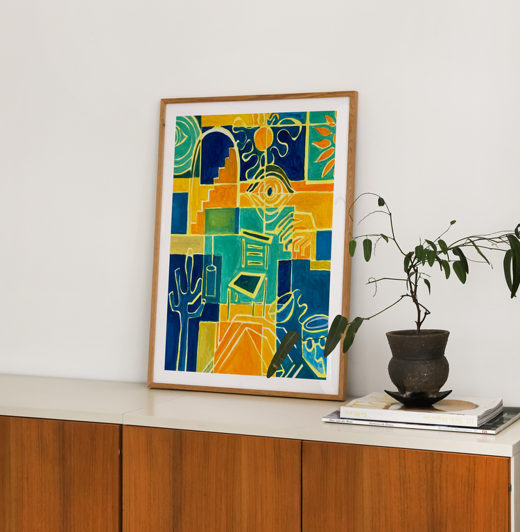 "Being" Art Print