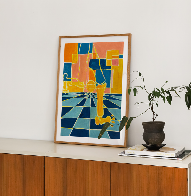 Running out of time Art Print