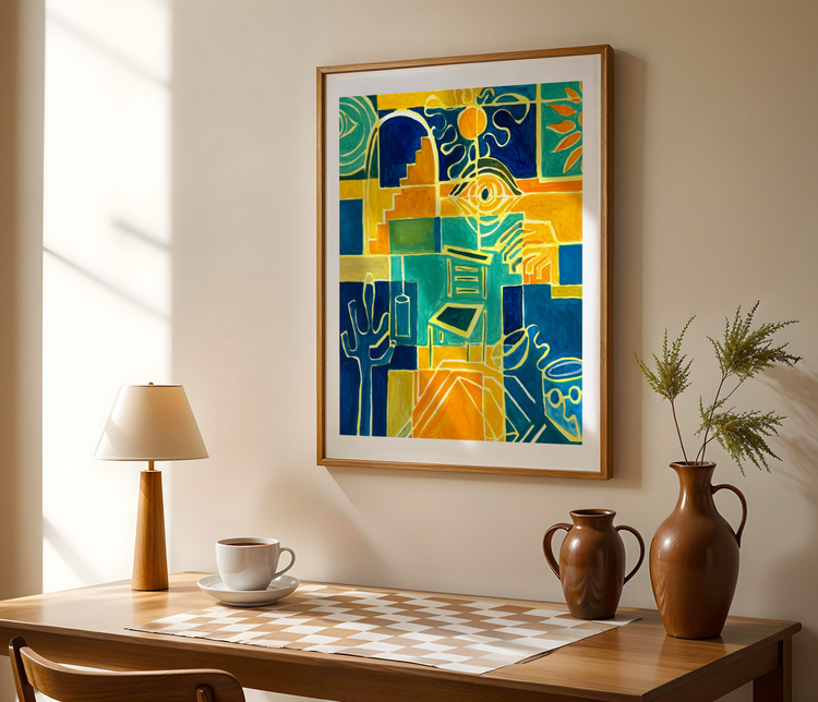 "Being" Art Print
