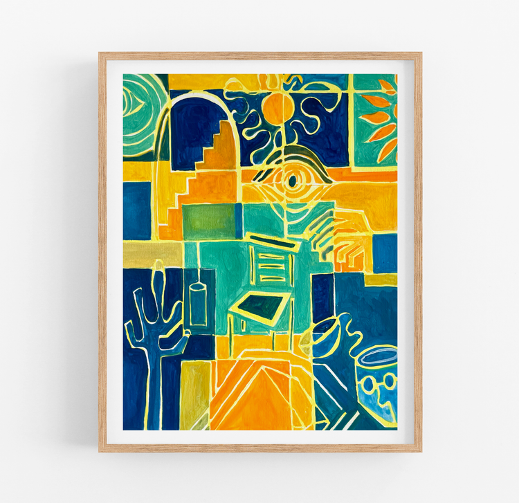 "Being" Art Print