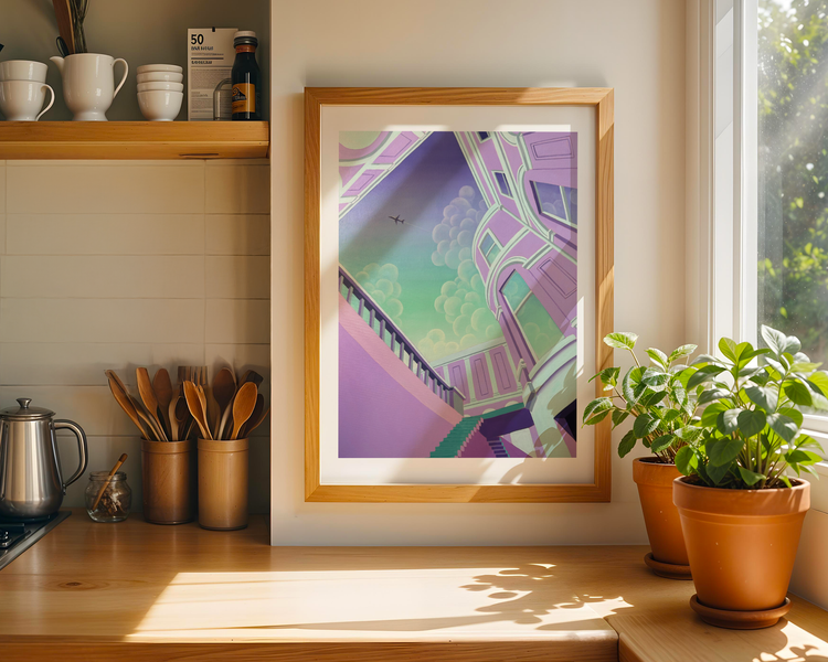 Hightail Art Print