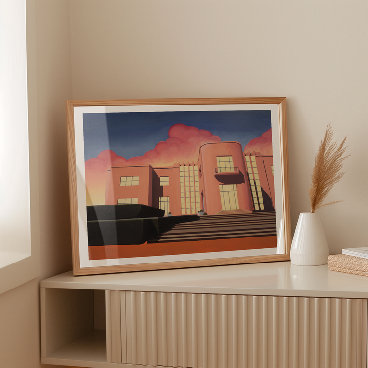 Serralves Art Print